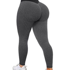 Texture Butt Ruched Workout Gym Yoga Pant Leggings